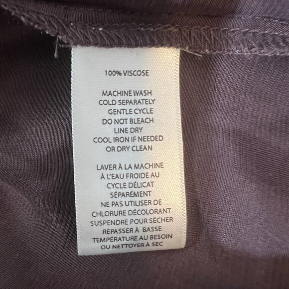 Beach lunch lounge Anthropologie Kimberly Top Women Shirt Small Brown Buttons - Picture 10 of 10